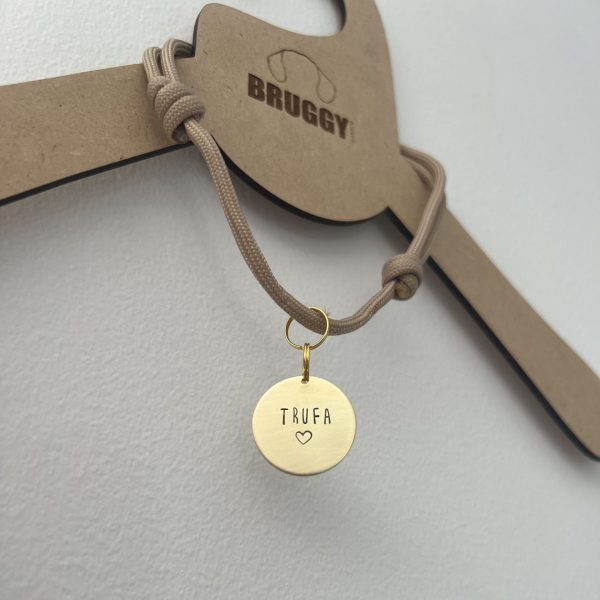Chapa Personalizada para Perro de Latón - Imagen 3