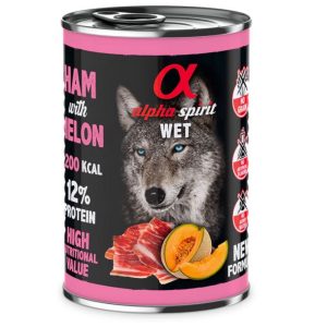 Comida húmeda de Jamón con Melón (400g)