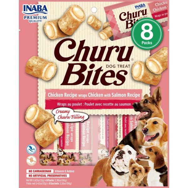 Churu Bites Pollo & Salmón (8 packs)