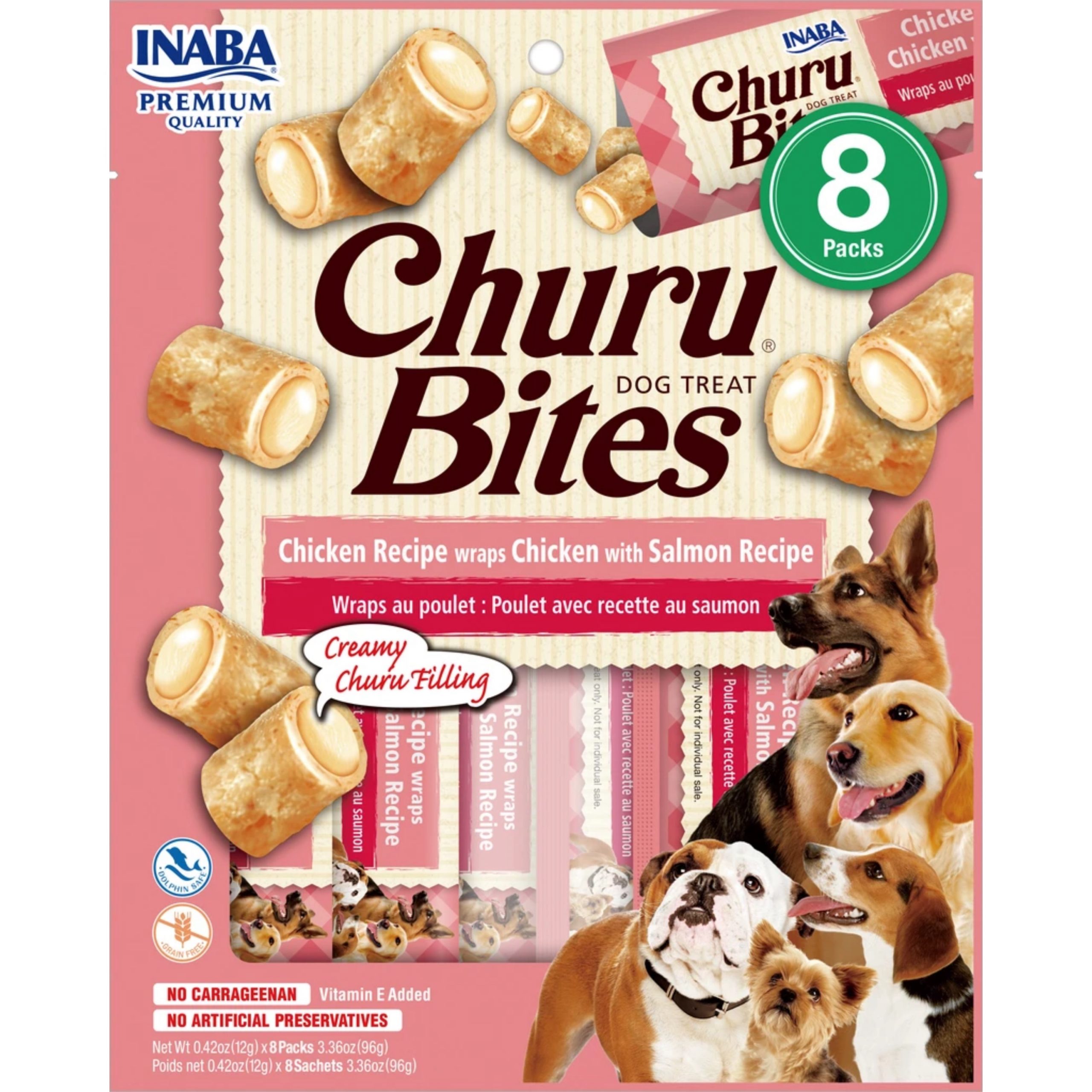 Churu Bites Pollo & Salmón (8 packs)