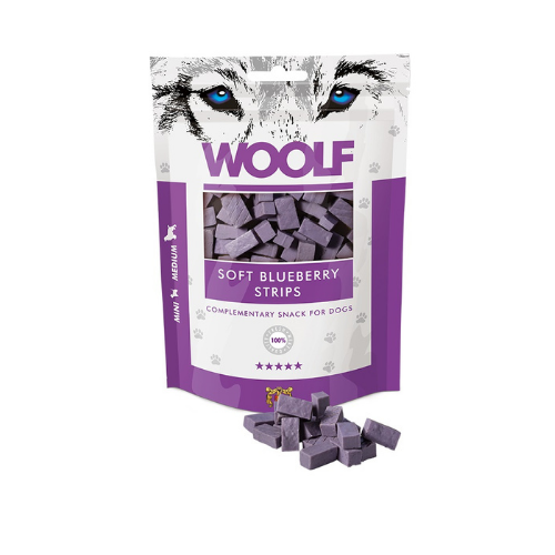 Woolf - Tiras Tiernas de Arándanos (100g)