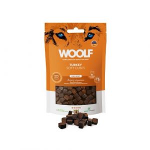 Woolf Cubes Snack Semihúmedo Pavo (100g)