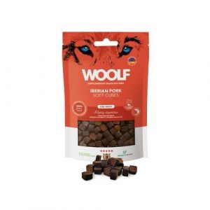 Woolf Cubes Snack Semihúmedo Cerdo Ibérico (100g)