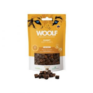 Woolf Cubes Snack Semihúmedo Conejo (100g)