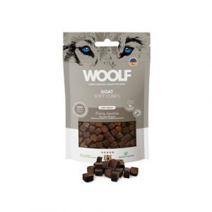 Woolf Cubes Snack Semihúmedo Cabra (100g)
