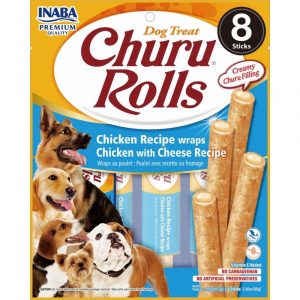 Churu Rolls Pollo & Queso (8 packs)
