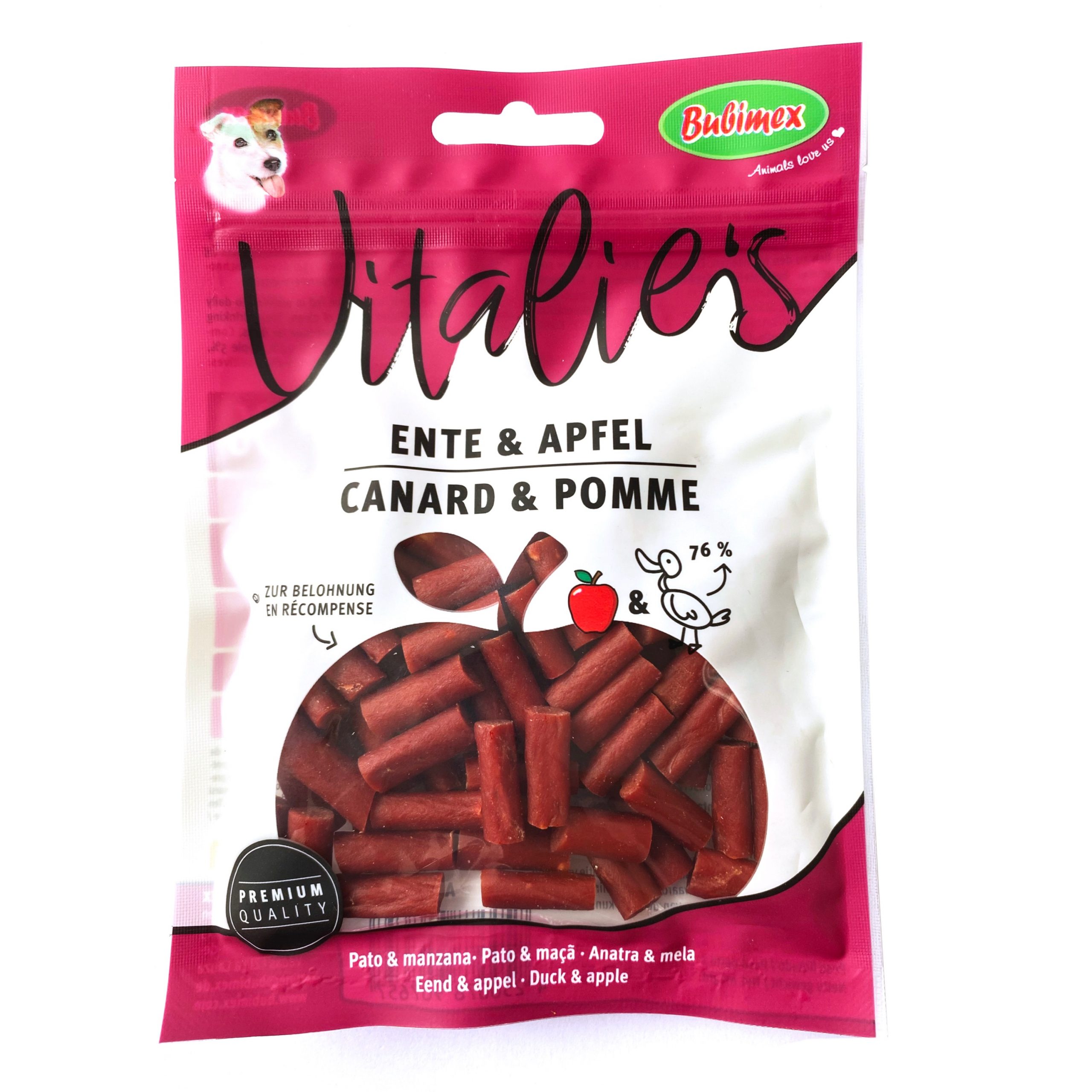 Vitalies de Pato y Manzana (80g)