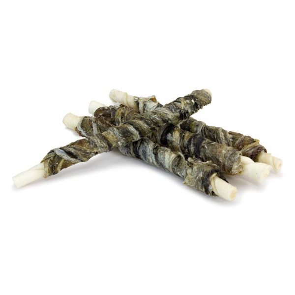 Twist con piel de bacalao enrollado 13 cm (100g) - Imagen 2