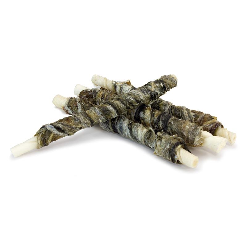Twist con piel de bacalao enrollado 13 cm (100g) - Imagen 2