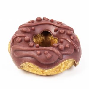 Donut de Pollo glaseado de Arándanos (7cm)