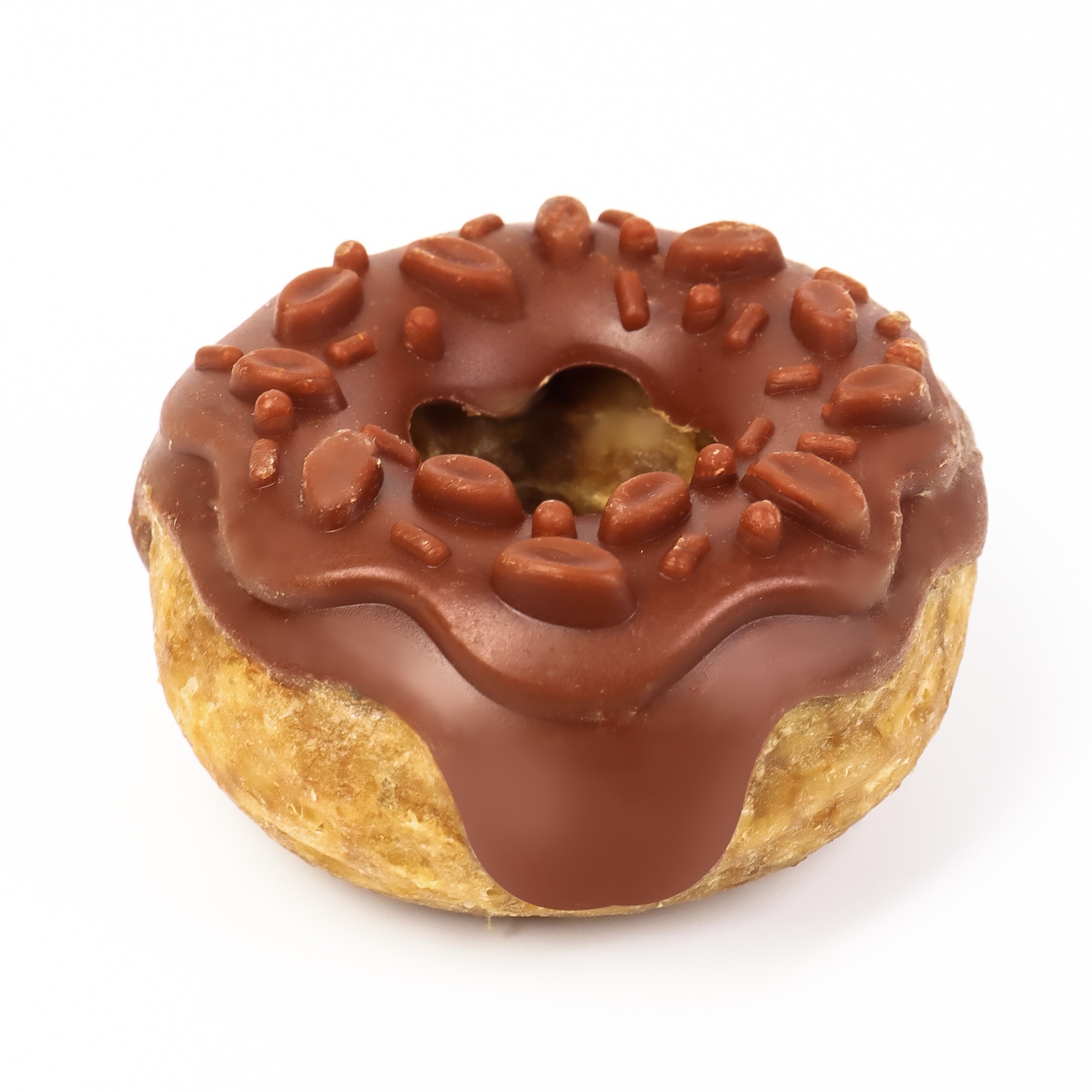 Donut de Pollo glaseado de Fresa (7cm)