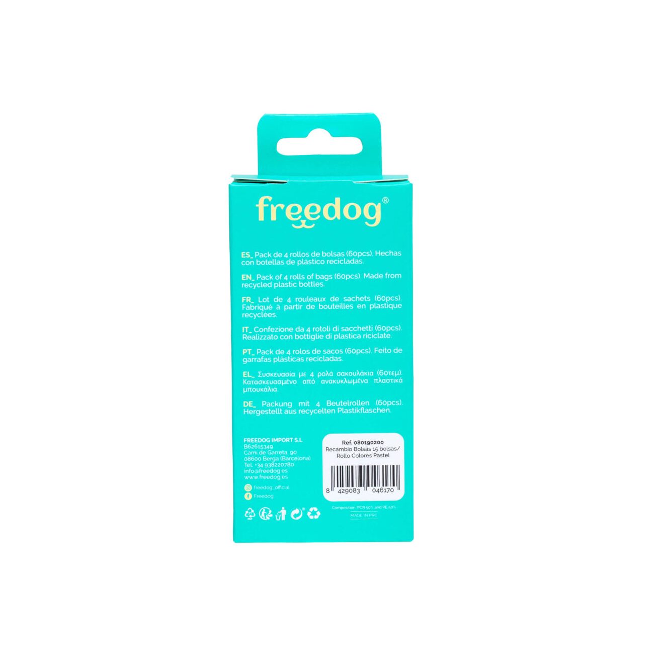 Freedog - Recambio Bolsas Recycled - Imagen 3