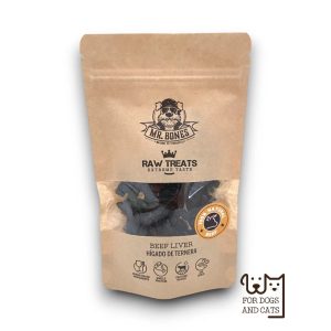 Raw Treats Hígado de Ternera - Para perro y gato