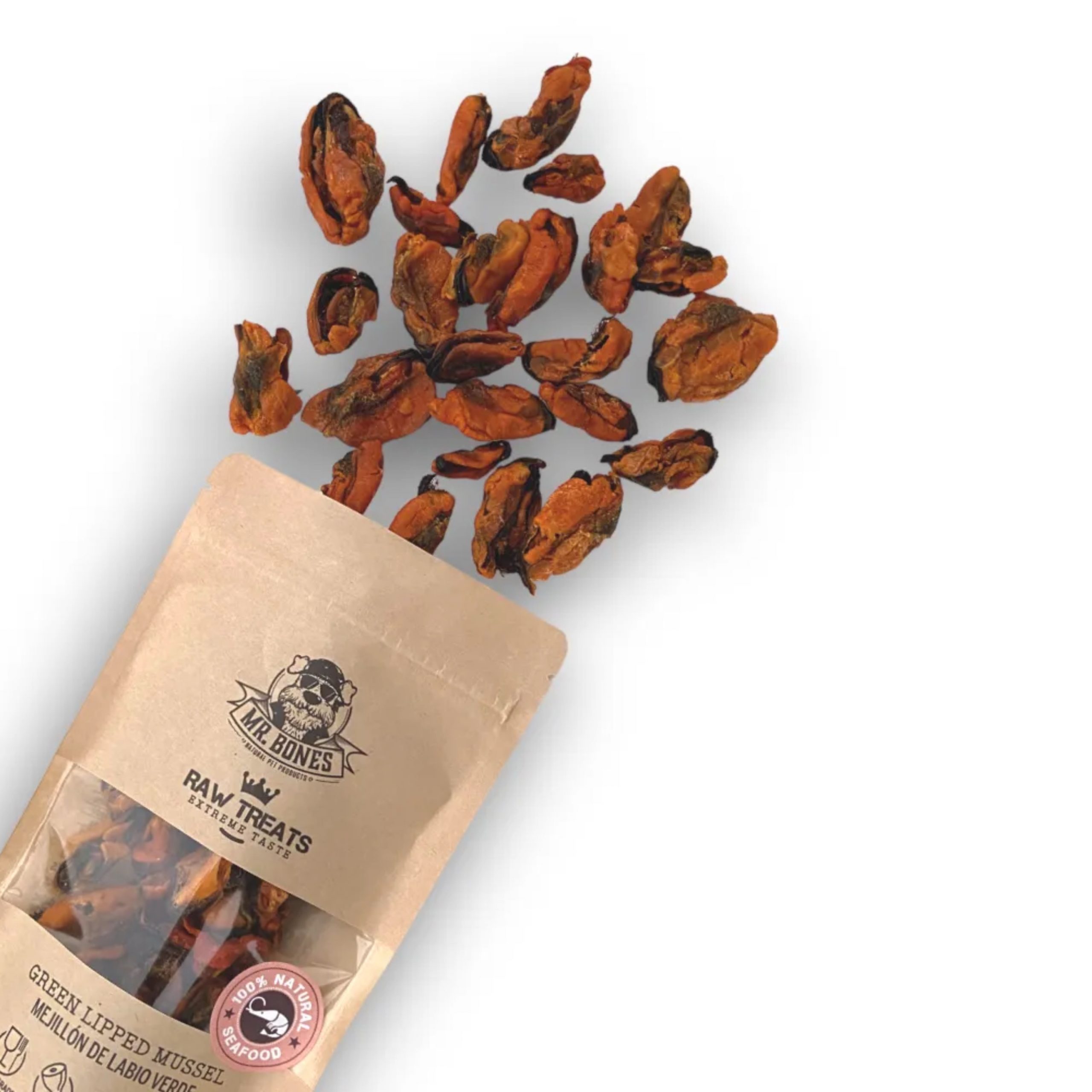 Raw Treats Mejillón de Labio Verde - Para perro y gato - Imagen 2