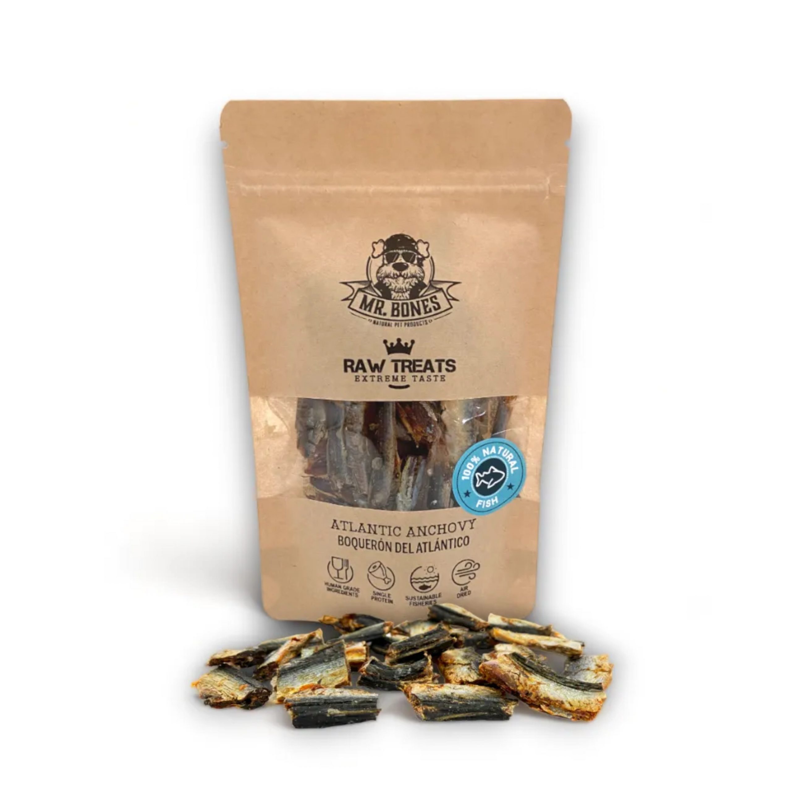 Raw Treats Boquerón - Para perro y gato - Imagen 3