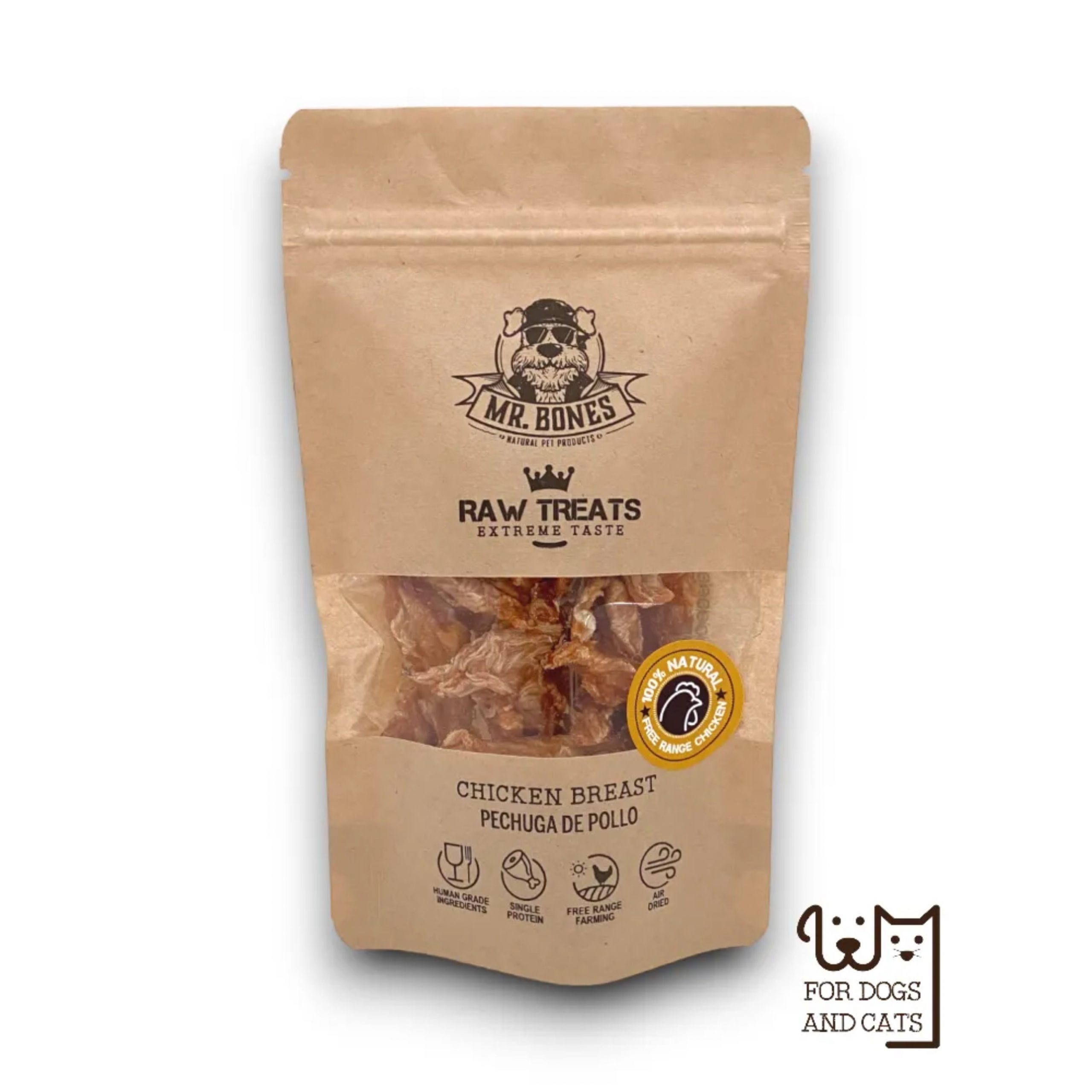 Raw Treats Pechuga de Pollo - Para perro y gato