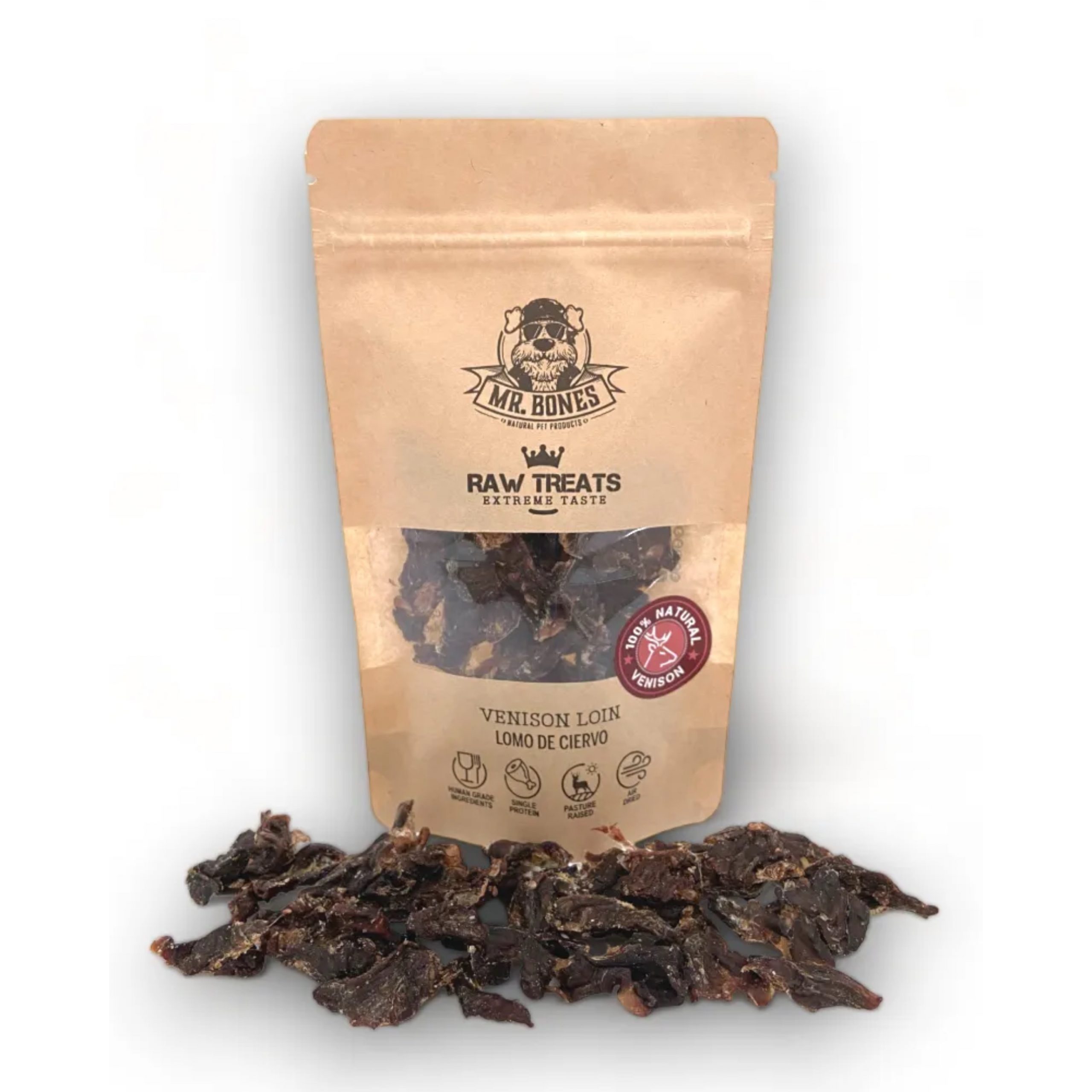 Raw Treats Ciervo - Para perro y gato - Imagen 3