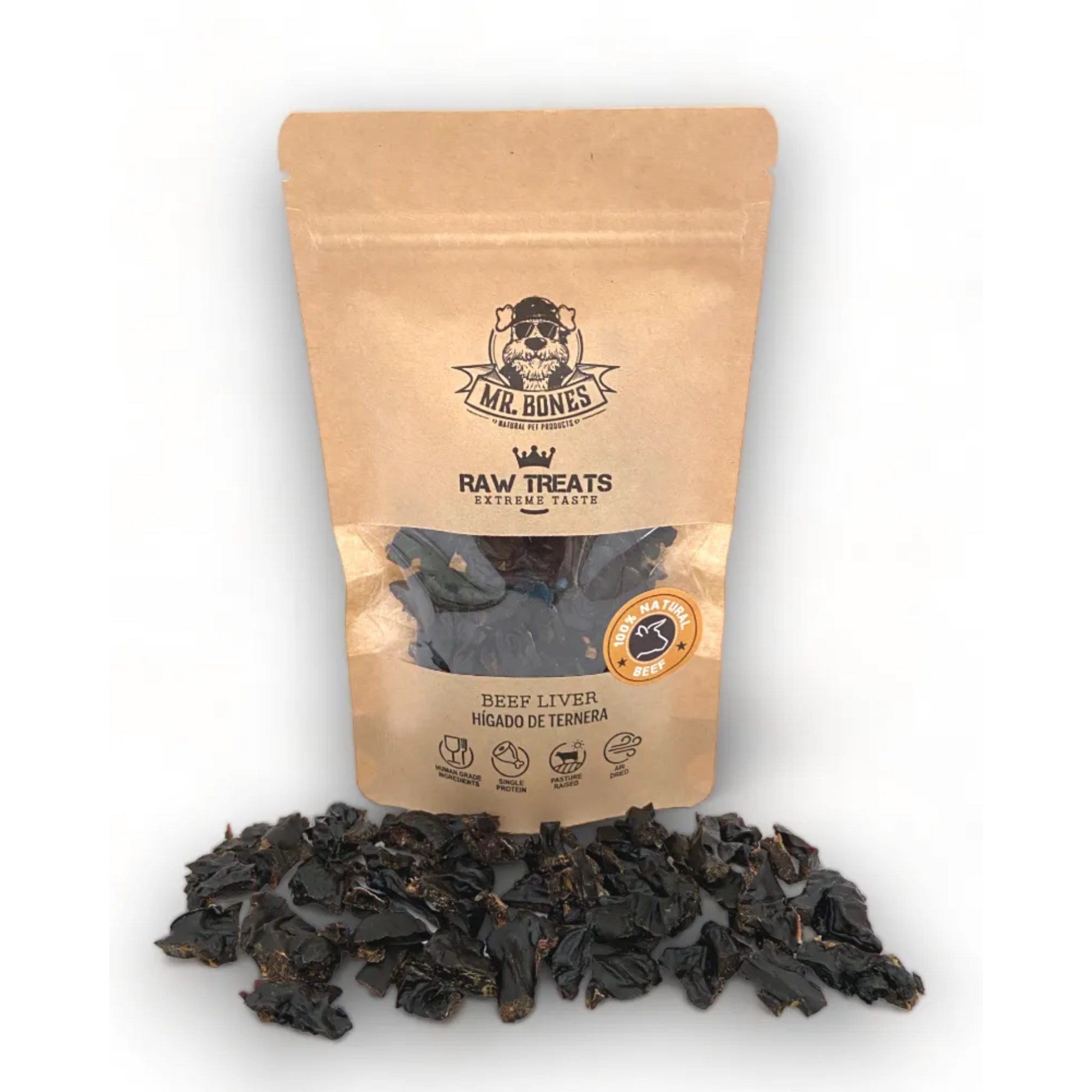 Raw Treats Hígado de Ternera - Para perro y gato - Imagen 3