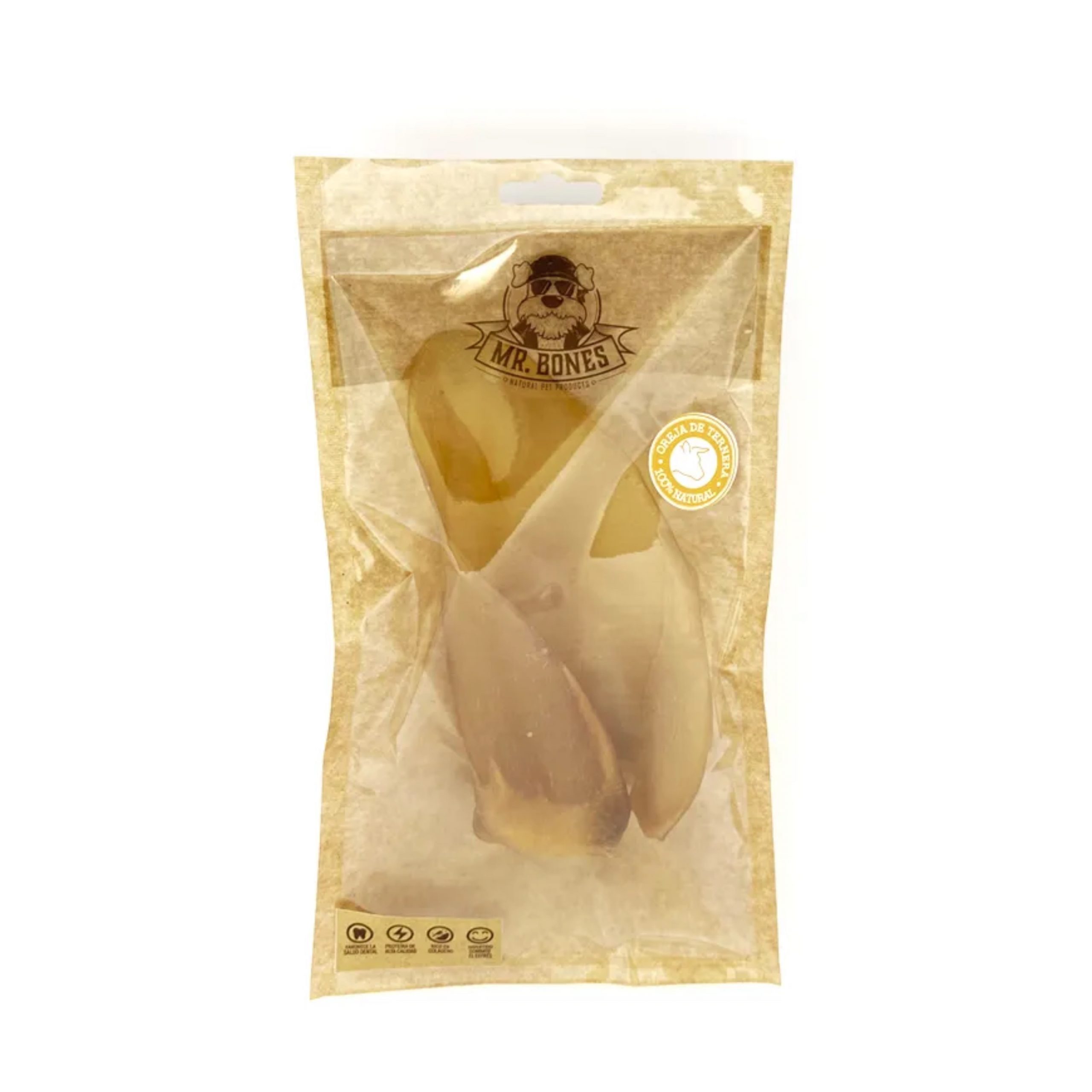 Oreja de Ternera para perro - Snack Dental
