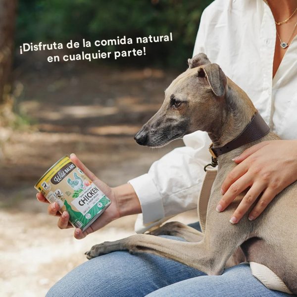 Lata de Pollo con verduras frescas para Perros (400gr) - Wild Balance - Imagen 5