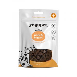 Yogupet - Snack Semihúmedo de Cerdo y Yogur para Perros