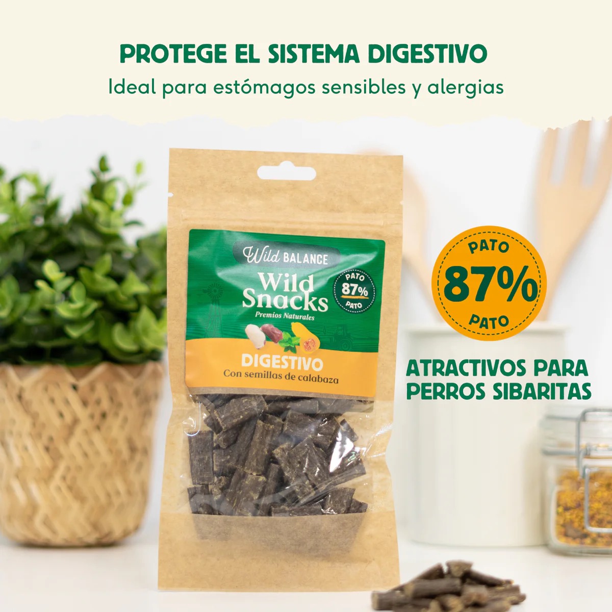 Wild Snacks Digestivo - Wild Balance - Imagen 2