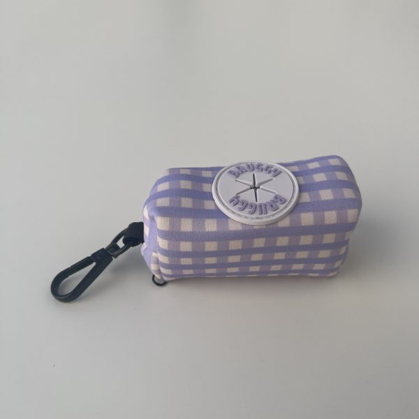 Porta bolsas "Vichy Lavanda" - Imagen 3