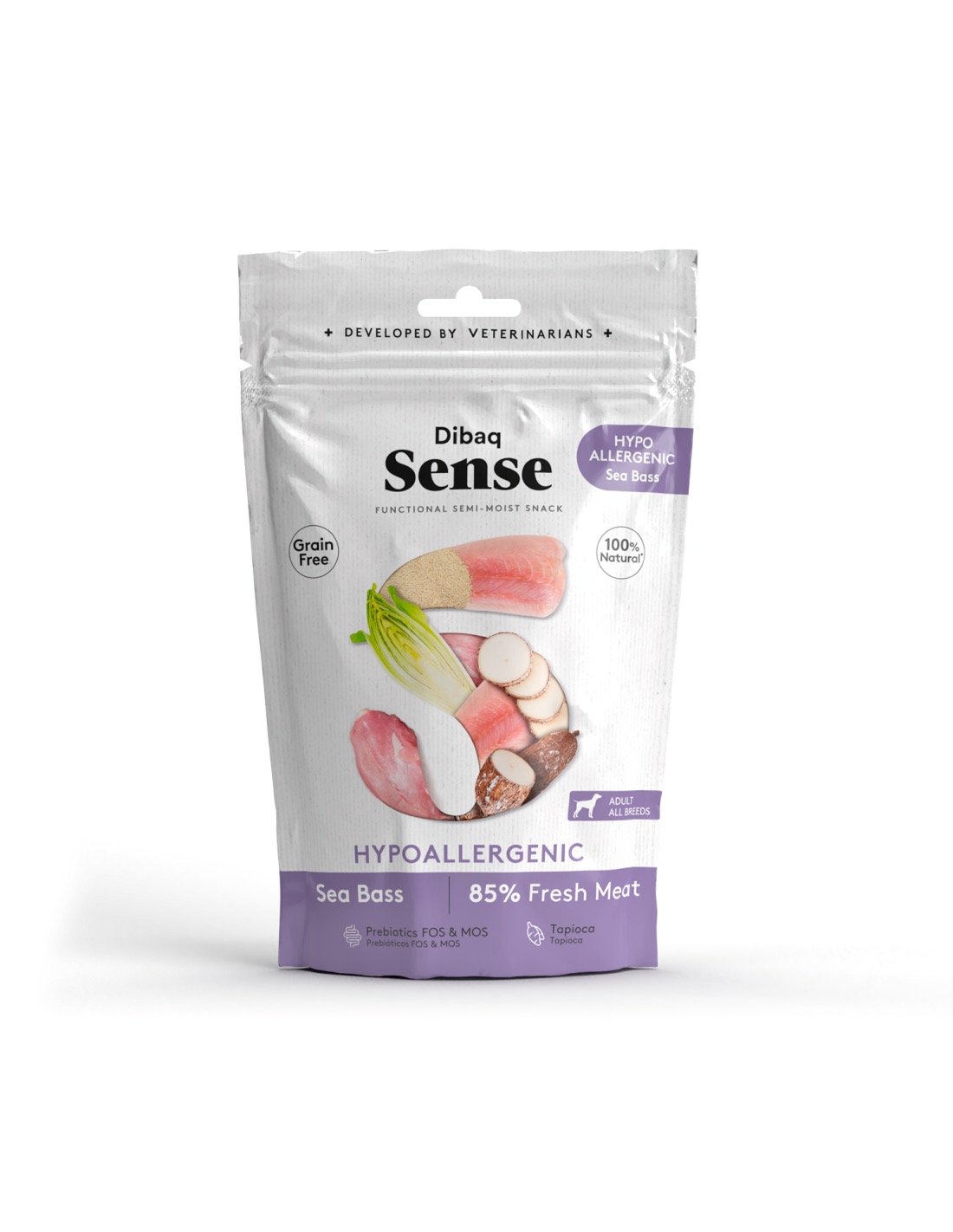 SENSE Snack Hipoalergénico - Lubina (100g)