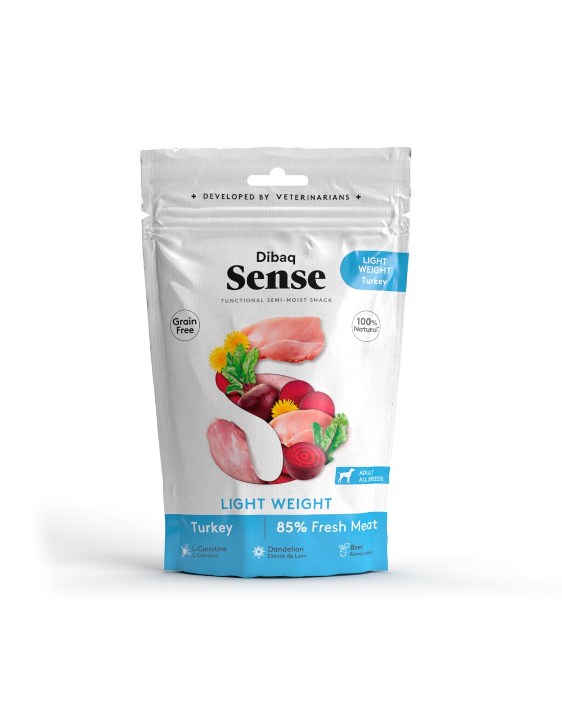 SENSE Snack Light - Pavo (100g)