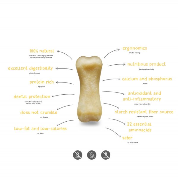Plutos - Hueso de Queso & Cordero para perros - Imagen 4