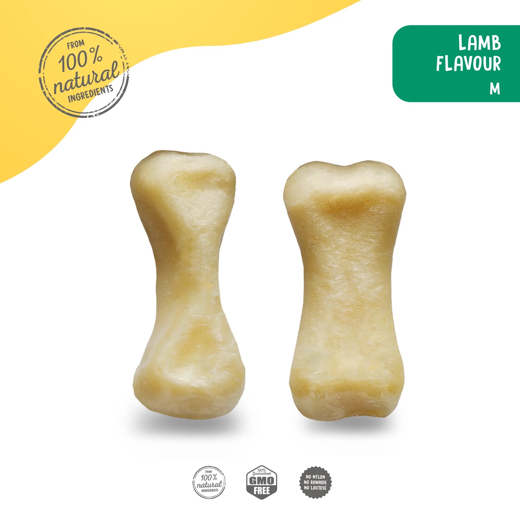 Plutos - Hueso de Queso & Cordero para perros - Imagen 7