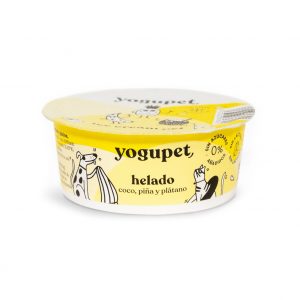 Yogupet - Helado de Coco, Piña y Plátano