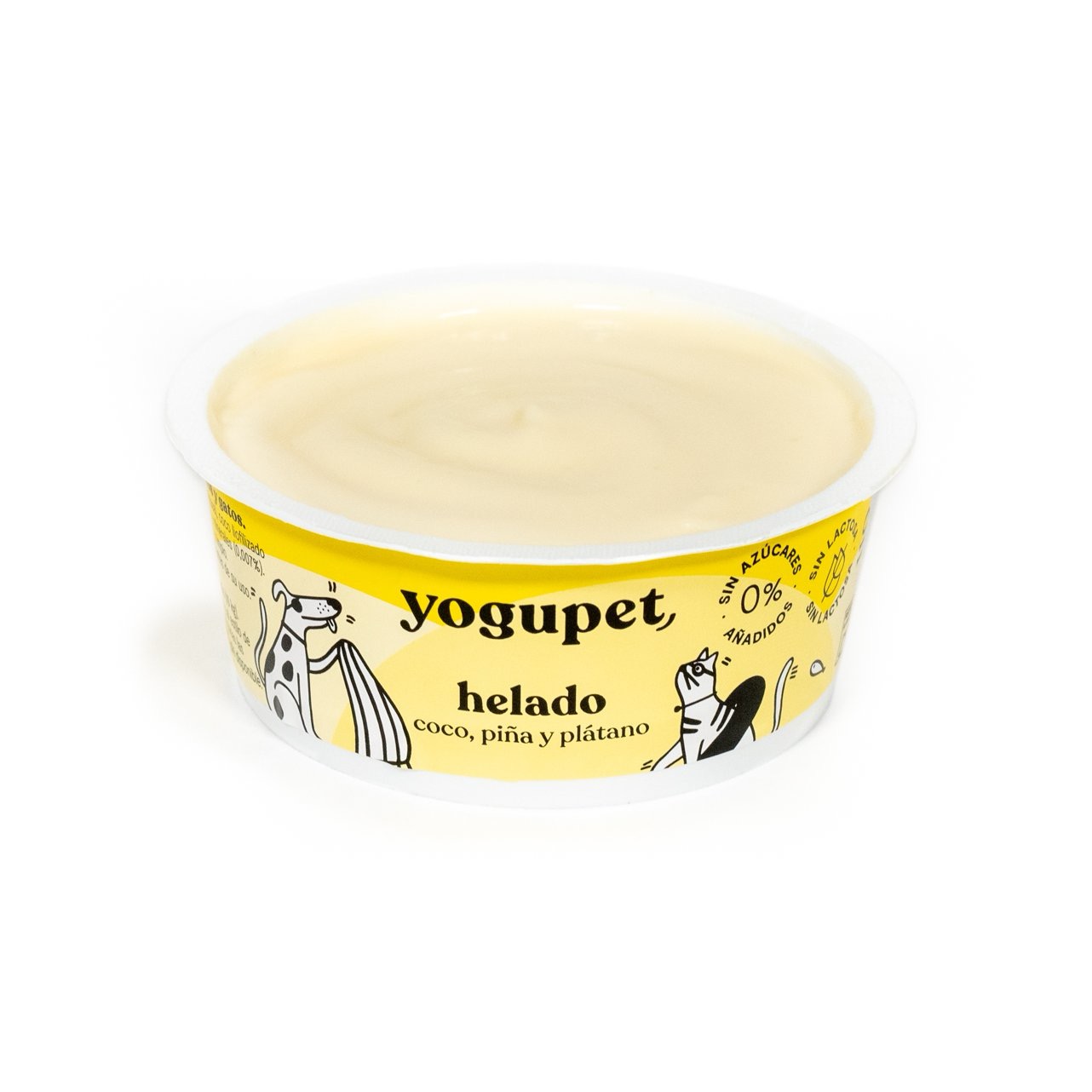 Yogupet - Helado de Coco, Piña y Plátano - Imagen 2