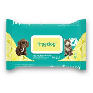 Freedog - Toallitas Húmedas Citronela