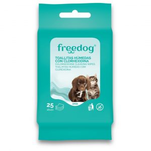 Freedog - Toallitas Húmedas Clorhexidina (pocket)