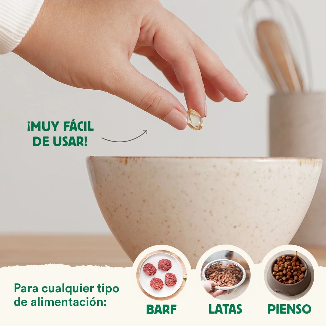 PELAJE RADIANTE - Cápsulas Omega 3 de aceite de pescado - Imagen 3