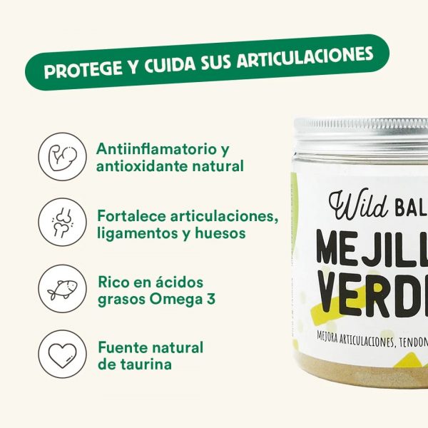 Mejillón de labio verde liofilizado - Imagen 3
