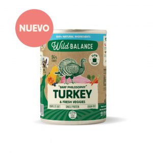 Lata de Pavo para perros (400gr) - Wild Balance