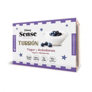 Turrón de Yogur y Arándanos - Dibaq Sense