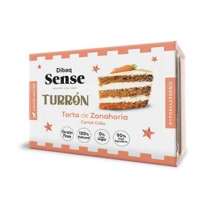 Turrón Tarta de Zanahoria - Dibaq Sense