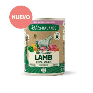 Lata de Cordero para perros (400gr) - Wild Balance