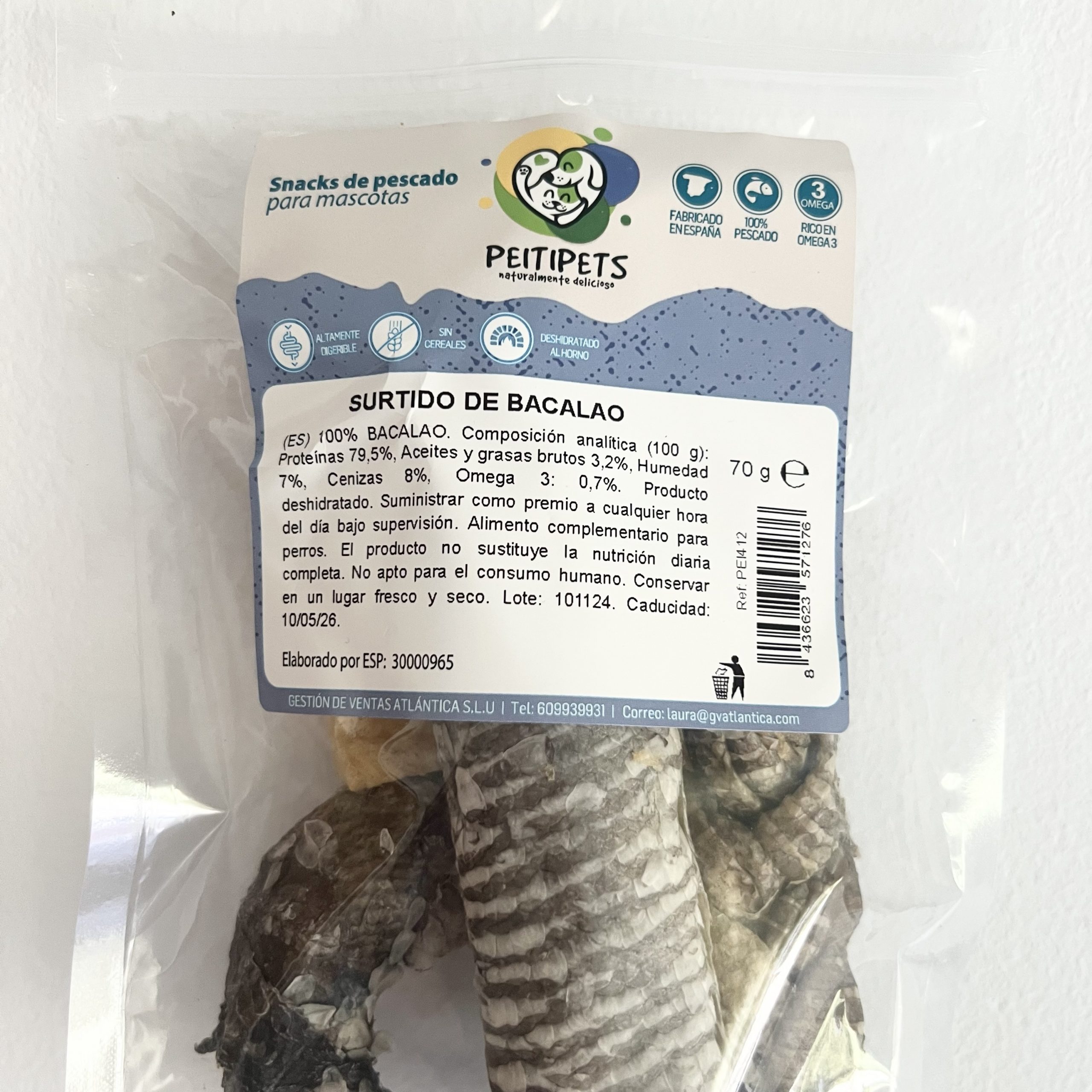 Surtido de Bacalao - 70g - Imagen 2