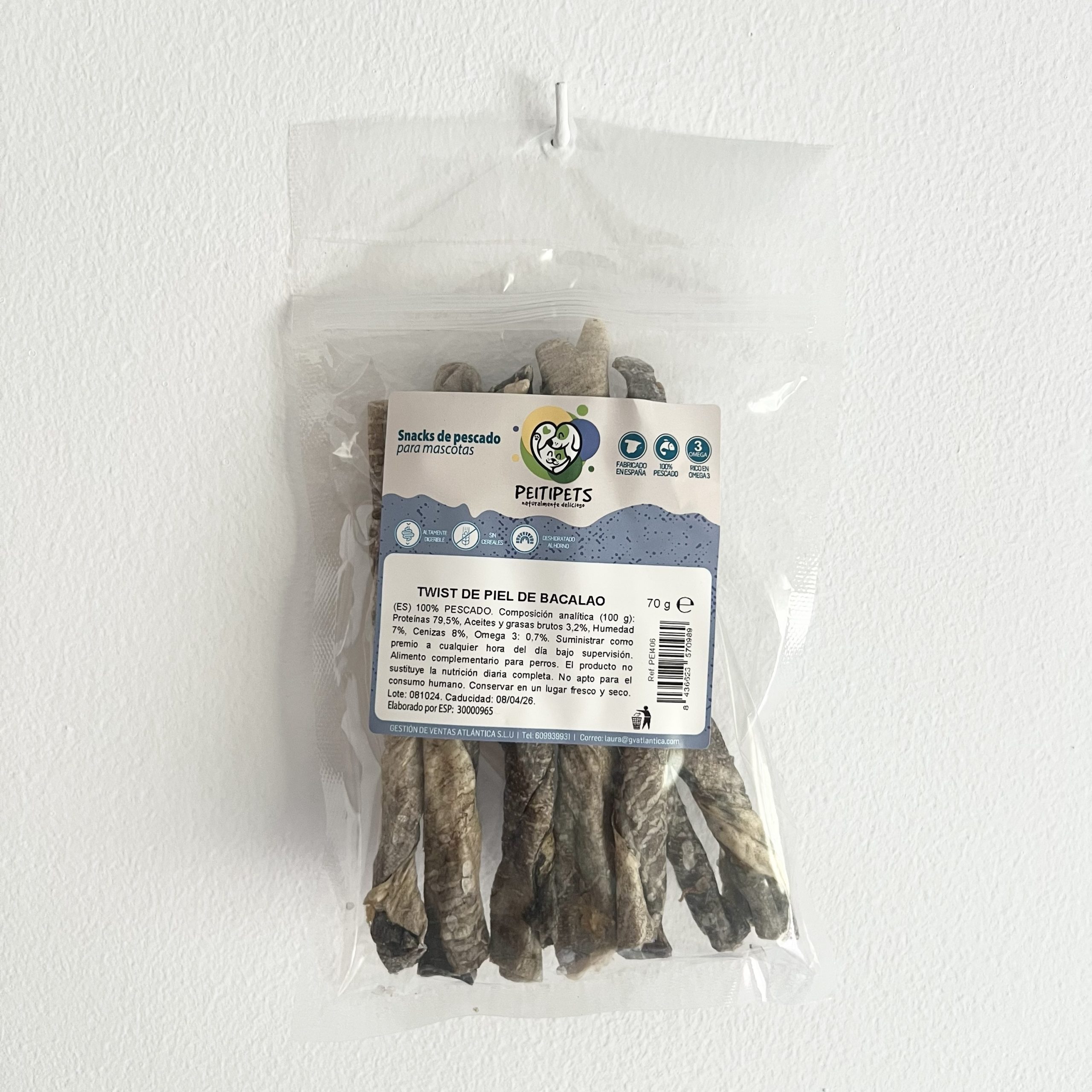 Twist de Piel de Bacalao - 70g