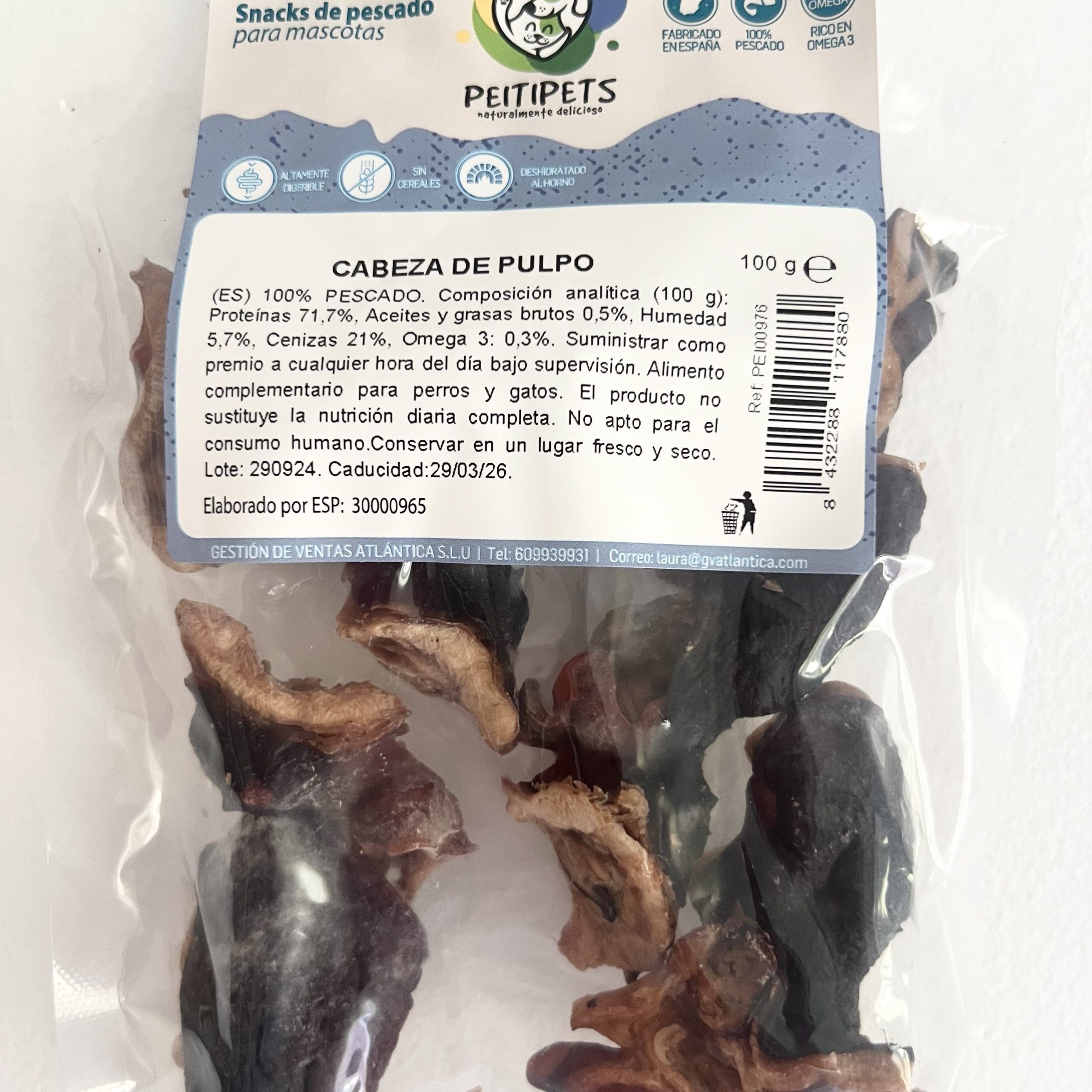 Cabeza de Pulpo - 100g - Imagen 2