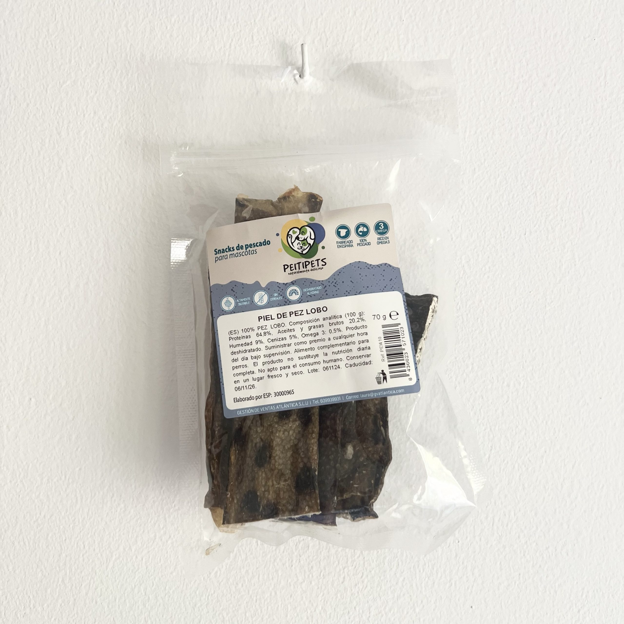 Piel de Pez Lobo - 70g