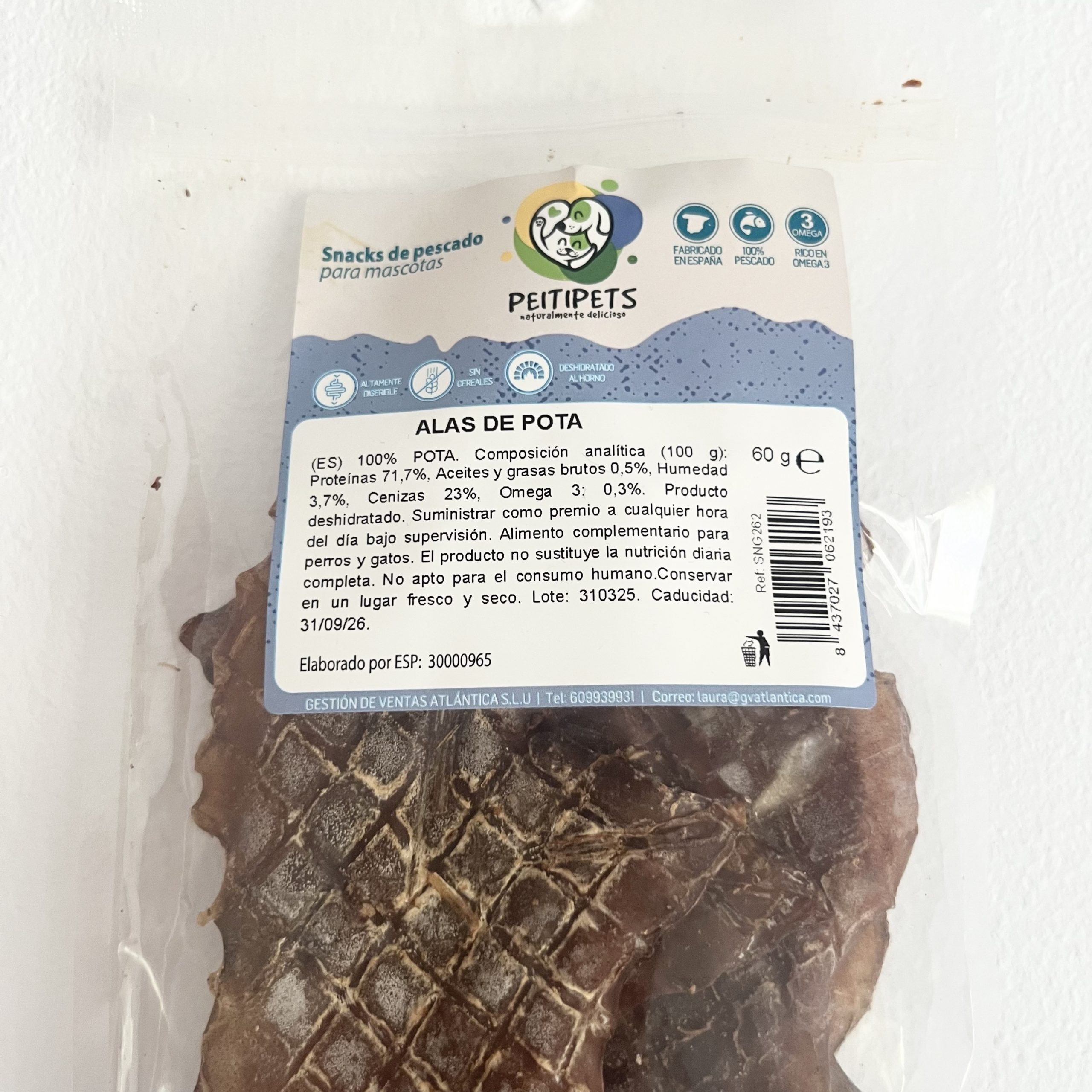 Alas de Pota - 60g - Imagen 2