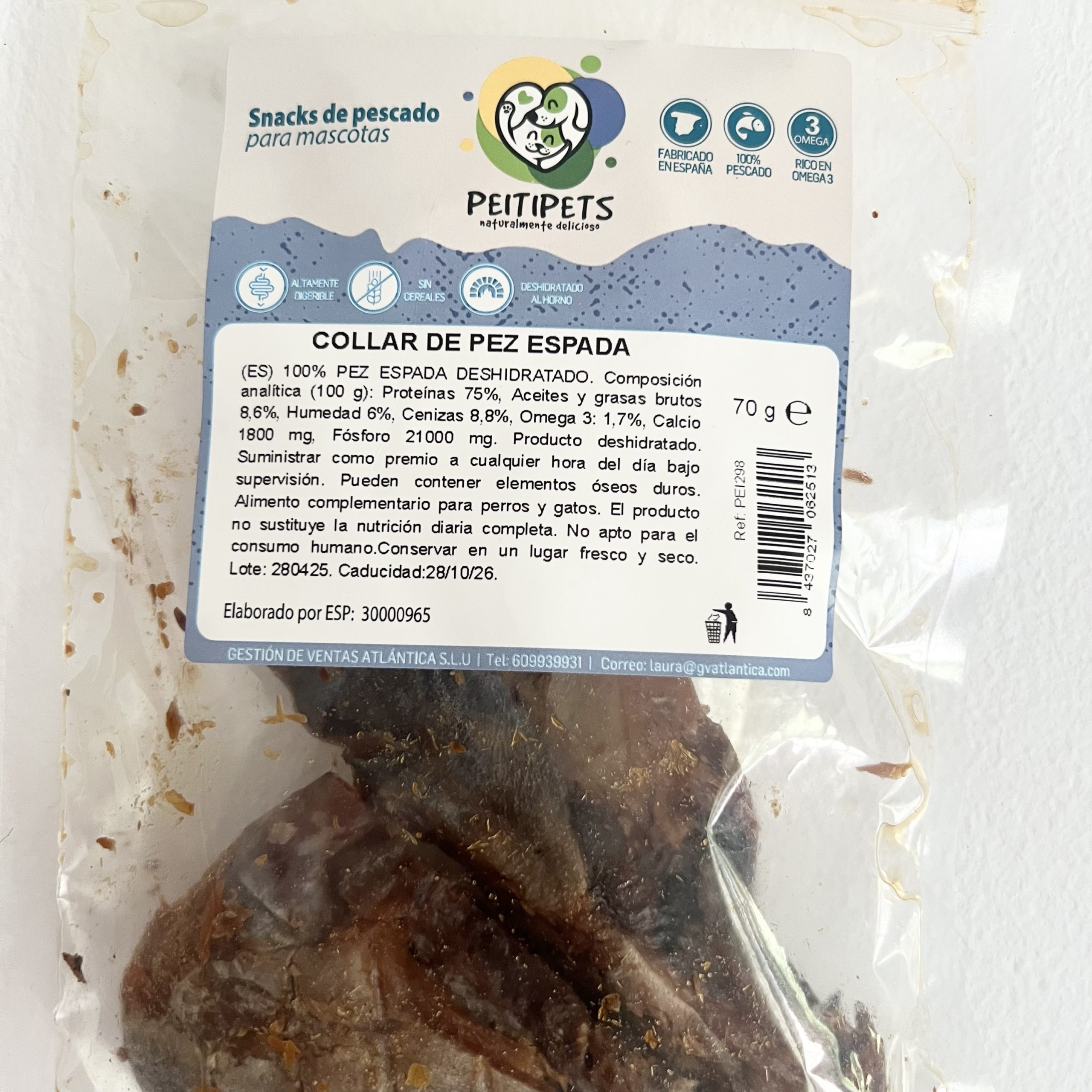 Collar de Pez Espada - 70g - Imagen 2