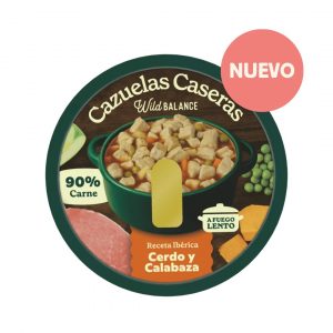 Cazuela casera de Cerdo y Calabaza para perros 280g